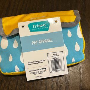 Frisco Reversible Packable Travel Dog Raincoat, X-Small